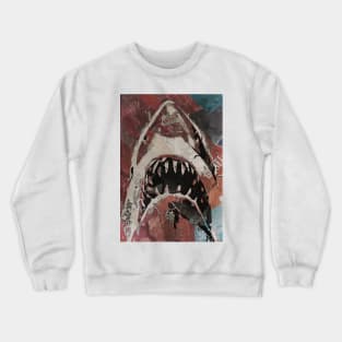 Jaws Newspaper Cutout Crewneck Sweatshirt